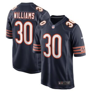 Joejuan Williams Chicago Bears Nike  Game Jersey -  Navy- 49Native