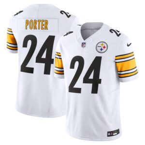 Joey Porter Jr. Pittsburgh Steelers Nike  Vapor F.U.S.E. Limited Jersey - White- 49Native