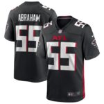 John Abraham Atlanta Falcons Nike Game Retired Player Jersey - Black- 49Native