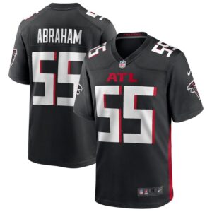 John Abraham Atlanta Falcons Nike Game Retired Player Jersey - Black- 49Native