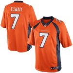John Elway Denver Broncos Nike Retired Player Limited Jersey - Orange- 49Native