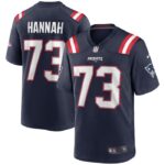 John Hannah New England Patriots Nike Game Retired Player Jersey - Navy- 49Native