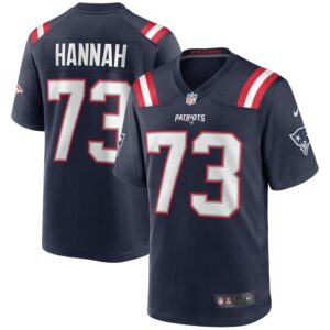 John Hannah New England Patriots Nike Game Retired Player Jersey - Navy- 49Native