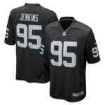 John Jenkins Las Vegas Raiders Nike Game Jersey - Black- 49Native
