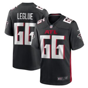 John Leglue Atlanta Falcons Nike Team Game Jersey -  Black- 49Native