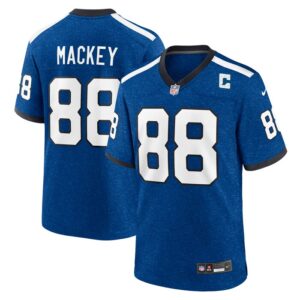 John Mackey Indianapolis Colts Nike Indiana Nights Alternate Game Jersey - Royal- 49Native