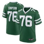 John Simpson New York Jets Nike Game Jersey - Legacy Green- 49Native