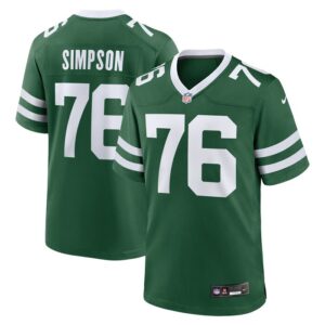 John Simpson New York Jets Nike Game Jersey - Legacy Green- 49Native