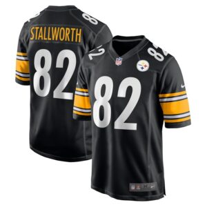 John Stallworth Pittsburgh Steelers Nike Retired Player Jersey - Black- 49Native