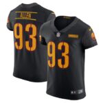 Jonathan Allen Washington Commanders Nike Alternate Vapor Elite Jersey - Black- 49Native