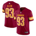 Jonathan Allen Washington Commanders Nike  Vapor Untouchable Limited Jersey - Burgundy- 49Native
