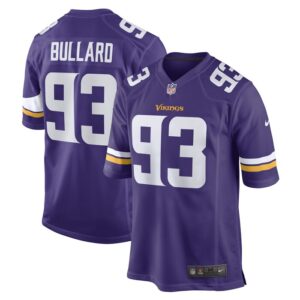 Jonathan Bullard Minnesota Vikings Nike Game Player Jersey - Purple- 49Native