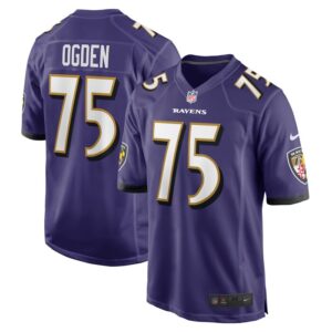 Jonathan Ogden Baltimore Ravens Nike Retired Player Game Jersey - Purple- 49Native