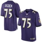 Jonathan Ogden Baltimore Ravens Nike Retired Player Limited Jersey - Purple- 49Native