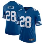 Men's Nike Jonathan Taylor Royal Indianapolis Colts Alternate Vapor Limited Jersey- 49Native
