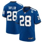 Jonathan Taylor Indianapolis Colts Nike Indiana Nights Alternate Game Jersey - Royal- 49Native