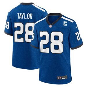 Jonathan Taylor Indianapolis Colts Nike Indiana Nights Alternate Game Jersey - Royal- 49Native