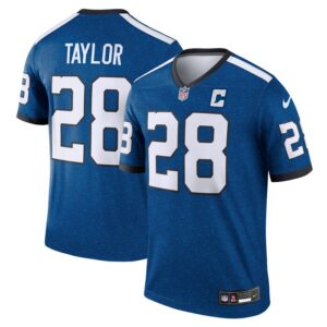 Jonathan Taylor Indianapolis Colts Nike Indiana Nights Alternate Legend Jersey - Royal- 49Native