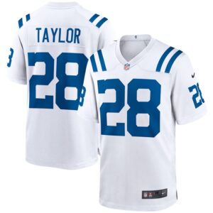 Jonathan Taylor Indianapolis Colts Nike Game Jersey - White- 49Native