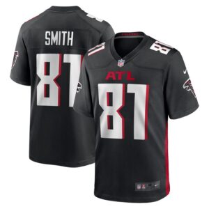 Jonnu Smith Atlanta Falcons Nike Game Player Jersey - Black- 49Native