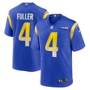 Jordan Fuller Los Angeles Rams Nike Game Player Jersey - Royal- 49Native