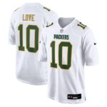 Jordan Love Green Bay Packers Nike Fashion Game Jersey - White- 49Native