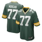 Jordan Morgan Green Bay Packers Nike 2024 NFL Draft First Round Pick Player Game Jersey - Green- 49Native