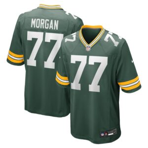 Jordan Morgan Green Bay Packers Nike 2024 NFL Draft First Round Pick Player Game Jersey - Green- 49Native