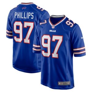 Jordan Phillips Buffalo Bills Nike Game Jersey - Royal- 49Native