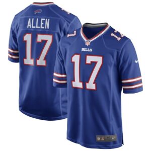 Josh Allen Buffalo Bills Nike Team Game Player Jersey - Royal- 49Native