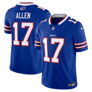 Josh Allen Buffalo Bills Nike Vapor F.U.S.E. Limited Jersey - Royal- 49Native