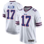 Josh Allen Buffalo Bills Nike Game Player Jersey - White- 49Native