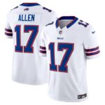 Josh Allen Buffalo Bills Nike Vapor F.U.S.E. Limited Jersey - White- 49Native