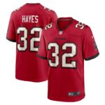 Josh Hayes Tampa Bay Buccaneers Nike  Game Jersey -  Red- 49Native