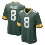 Josh Jacobs Green Bay Packers Nike Team Game Jersey -  Green- 49Native