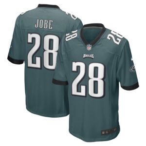 Josh Jobe Philadelphia Eagles Nike Game Player Jersey - Midnight Green- 49Native