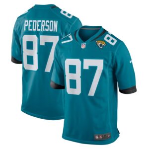 Josh Pederson Jacksonville Jaguars Nike Team Game Jersey -  Teal- 49Native