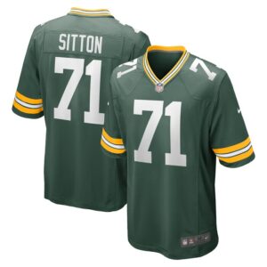 Josh Sitton Green Bay Packers Nike Retired Game Jersey - Green- 49Native