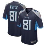 Josh Whyle Tennessee Titans Nike Team Game Jersey -  Navy- 49Native