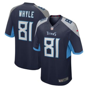 Josh Whyle Tennessee Titans Nike Team Game Jersey -  Navy- 49Native