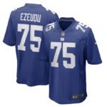 Joshua Ezeudu New York Giants Nike Game Player Jersey - Royal- 49Native