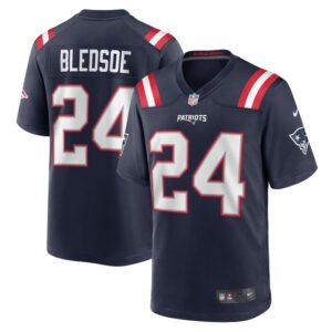 Joshuah Bledsoe New England Patriots Nike Game Player Jersey - Navy- 49Native
