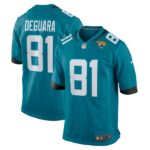 Josiah Deguara Jacksonville Jaguars Nike Team Game Jersey -  Teal- 49Native