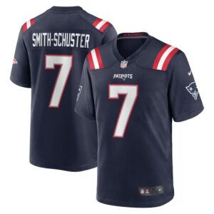 JuJu Smith-Schuster New England Patriots Nike Game Player Jersey - Navy- 49Native