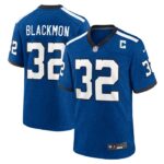 Julian Blackmon Indianapolis Colts Nike Indiana Nights Alternate Game Jersey - Royal- 49Native