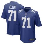 Justin Ellis New York Giants Nike Game Player Jersey - Royal- 49Native