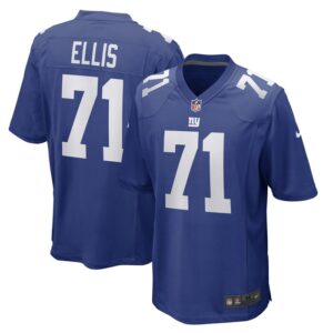 Justin Ellis New York Giants Nike Game Player Jersey - Royal- 49Native