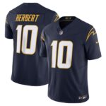 Justin Herbert Los Angeles Chargers Nike Vapor F.U.S.E. Limited Jersey - Navy- 49Native