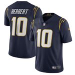 Justin Herbert Los Angeles Chargers Nike Vapor Limited Jersey - Navy- 49Native