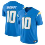 Justin Herbert Los Angeles Chargers Nike Vapor F.U.S.E. Limited Jersey - Powder Blue- 49Native